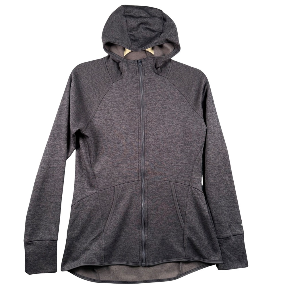 Champion Duo Dry Womens XS Athletic Full Zip Hoodie Thumbholes Training Running